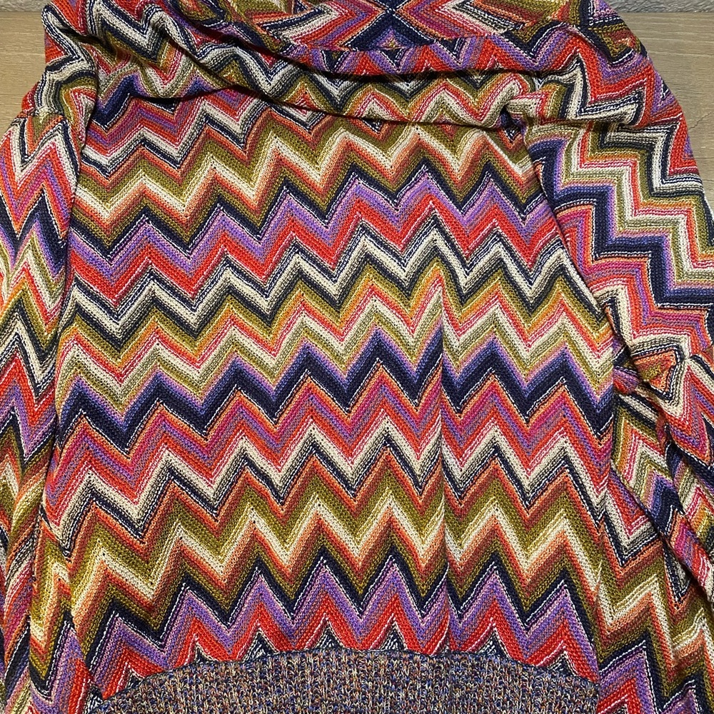 Missoni Italy Orange Label Shawl Collar Cardigan Sweater Sz M - LIKE NEW!!! - Picture 4 of 5